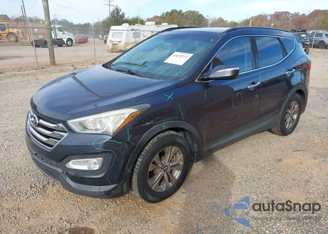 2015 Hyundai Santa Fe Sport 2.4L z USA, uszkodzony, nr VIN 5XYZU3LB4FG295603